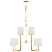 Visual Comfort Signature - BBL 5083G-L - LED Chandelier - Go Lightly - Gild