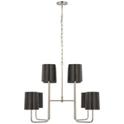 Visual Comfort Signature - BBL 5083PN-BZ - LED Chandelier - Go Lightly - Polished Nickel