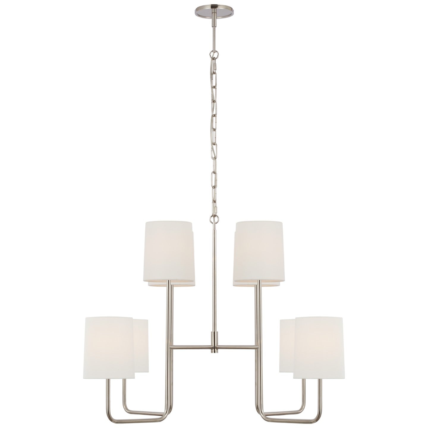Visual Comfort Signature - BBL 5083PN-L - LED Chandelier - Go Lightly - Polished Nickel