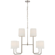 Visual Comfort Signature - BBL 5083PN-L - LED Chandelier - Go Lightly - Polished Nickel