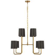 Visual Comfort Signature - BBL 5083SB-BZ - LED Chandelier - Go Lightly - Soft Brass