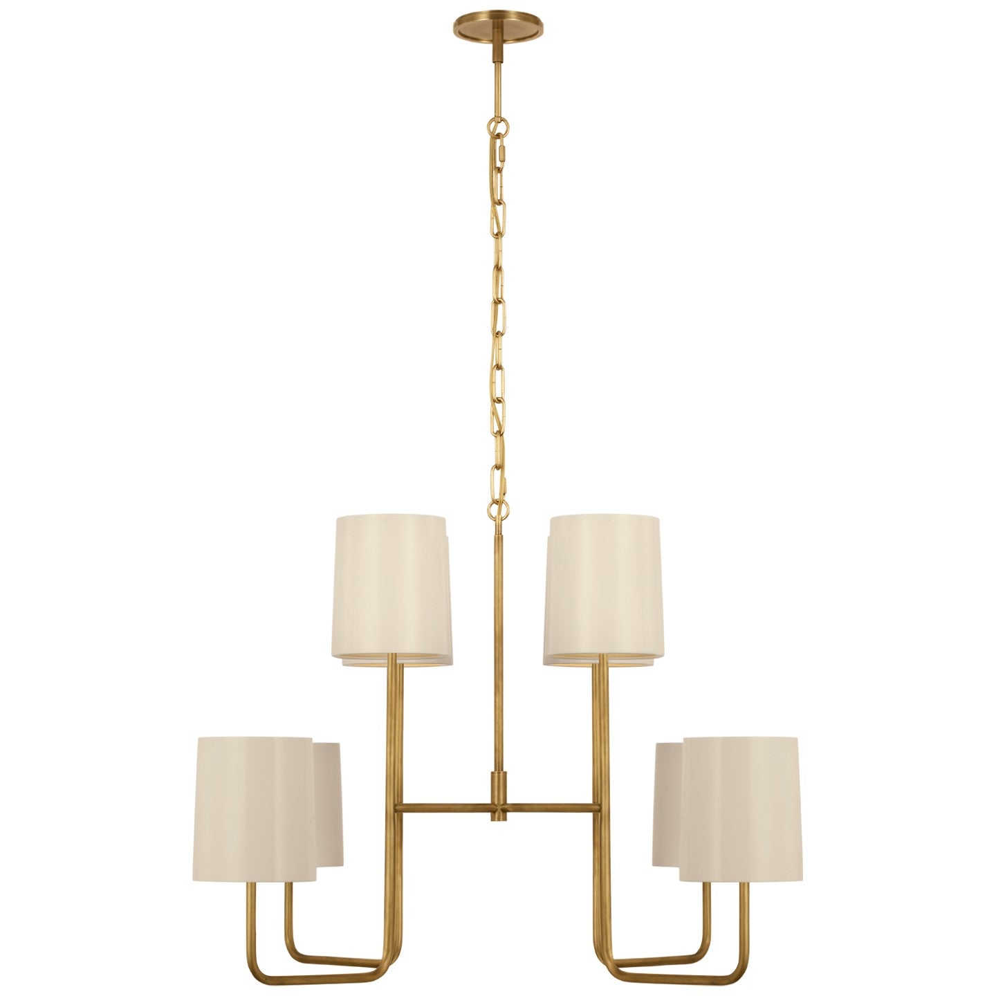 Visual Comfort Signature - BBL 5083SB-CW - LED Chandelier - Go Lightly - Soft Brass
