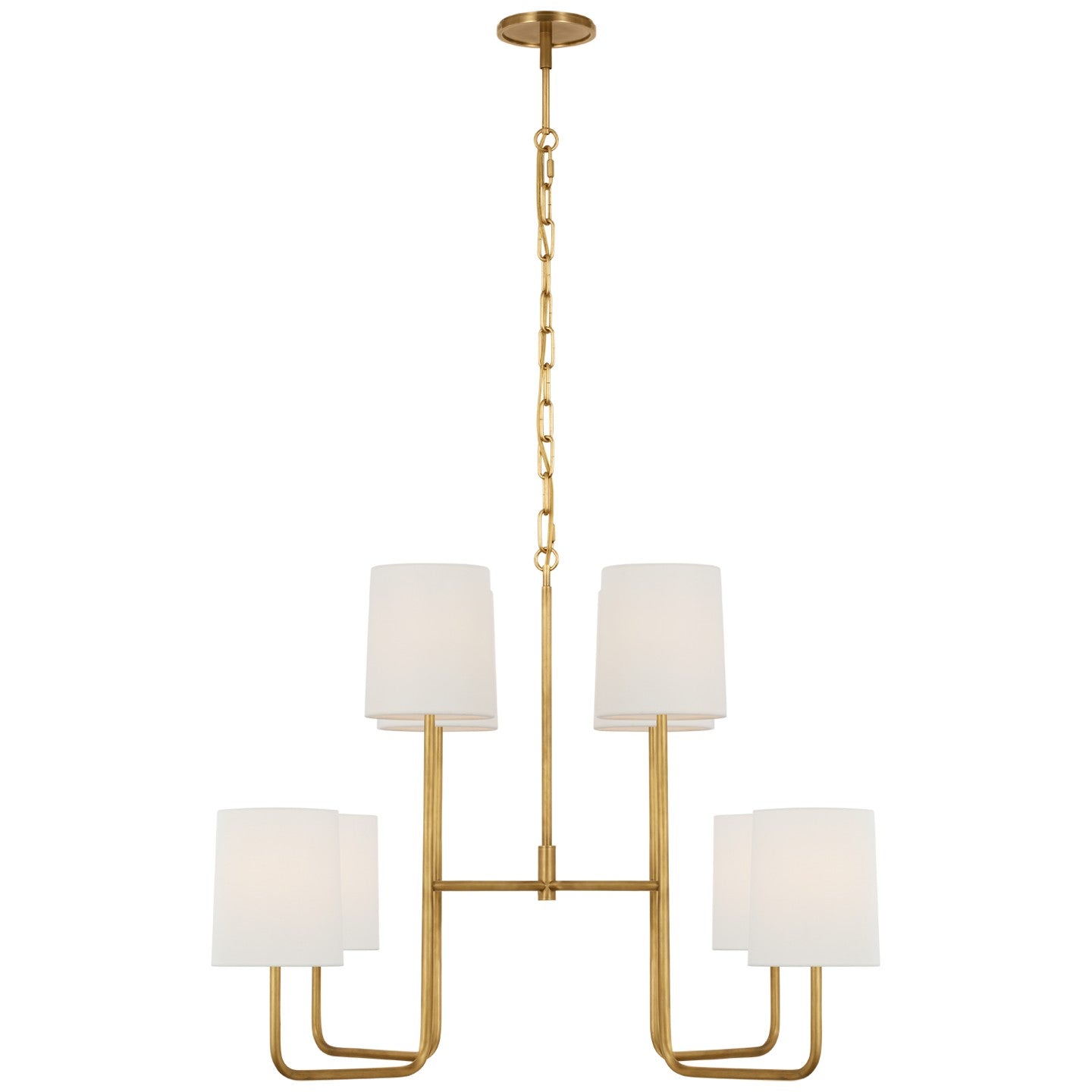 Visual Comfort Signature - BBL 5083SB-L - LED Chandelier - Go Lightly - Soft Brass