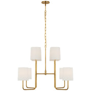 Visual Comfort Signature - BBL 5083SB-L - LED Chandelier - Go Lightly - Soft Brass