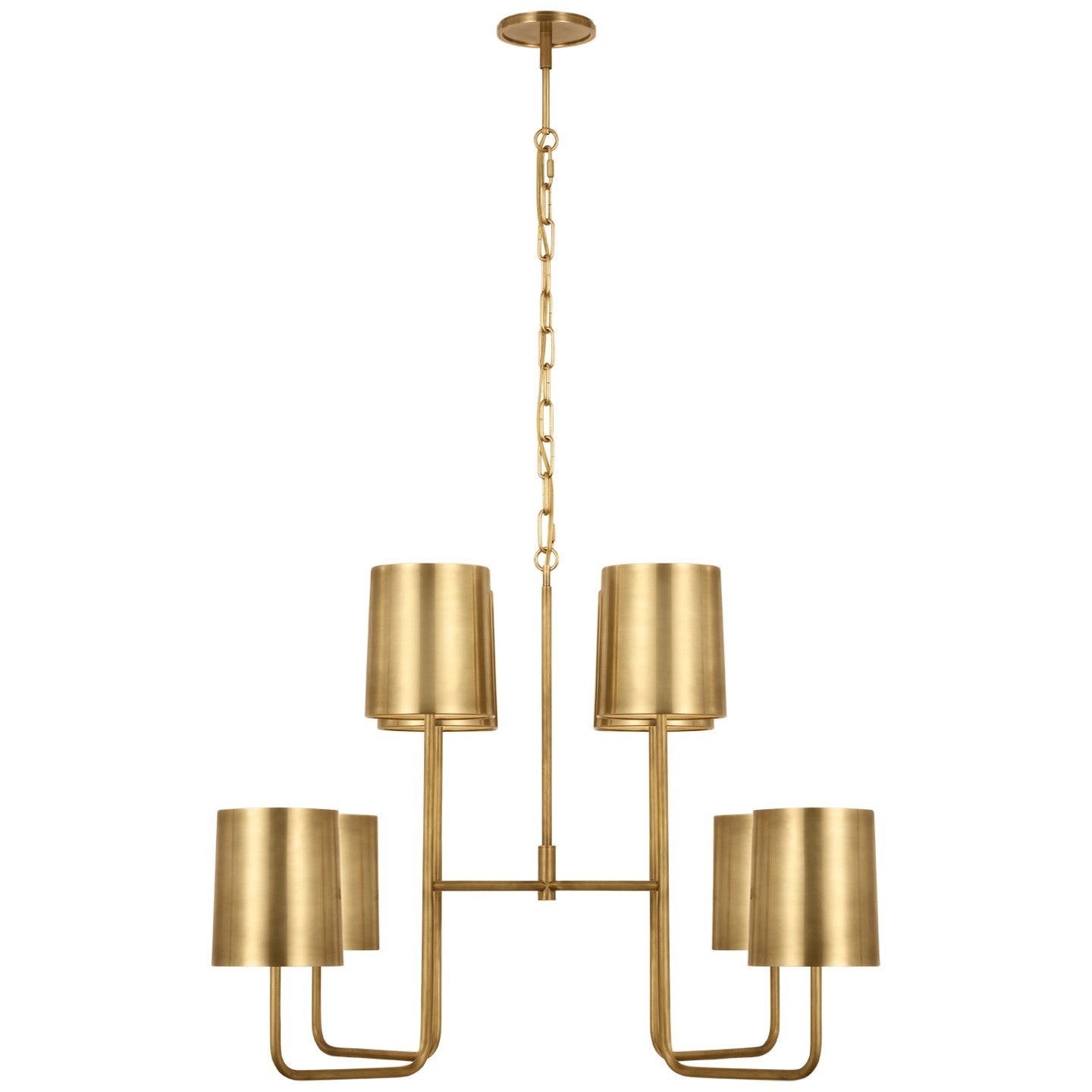 Visual Comfort Signature - BBL 5083SB-SB - LED Chandelier - Go Lightly - Soft Brass