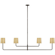 Visual Comfort Signature - BBL 5087BZ-SB - LED Chandelier - Go Lightly - Bronze
