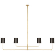 Visual Comfort Signature - BBL 5087SB-BZ - LED Chandelier - Go Lightly - Soft Brass