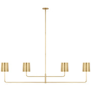 Visual Comfort Signature - BBL 5087SB-SB - LED Chandelier - Go Lightly - Soft Brass