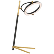 Visual Comfort Signature - IKF 3435HAB/BLK - LED Table Lamp - Mistral - Hand-Rubbed Antique Brass and Matte Black