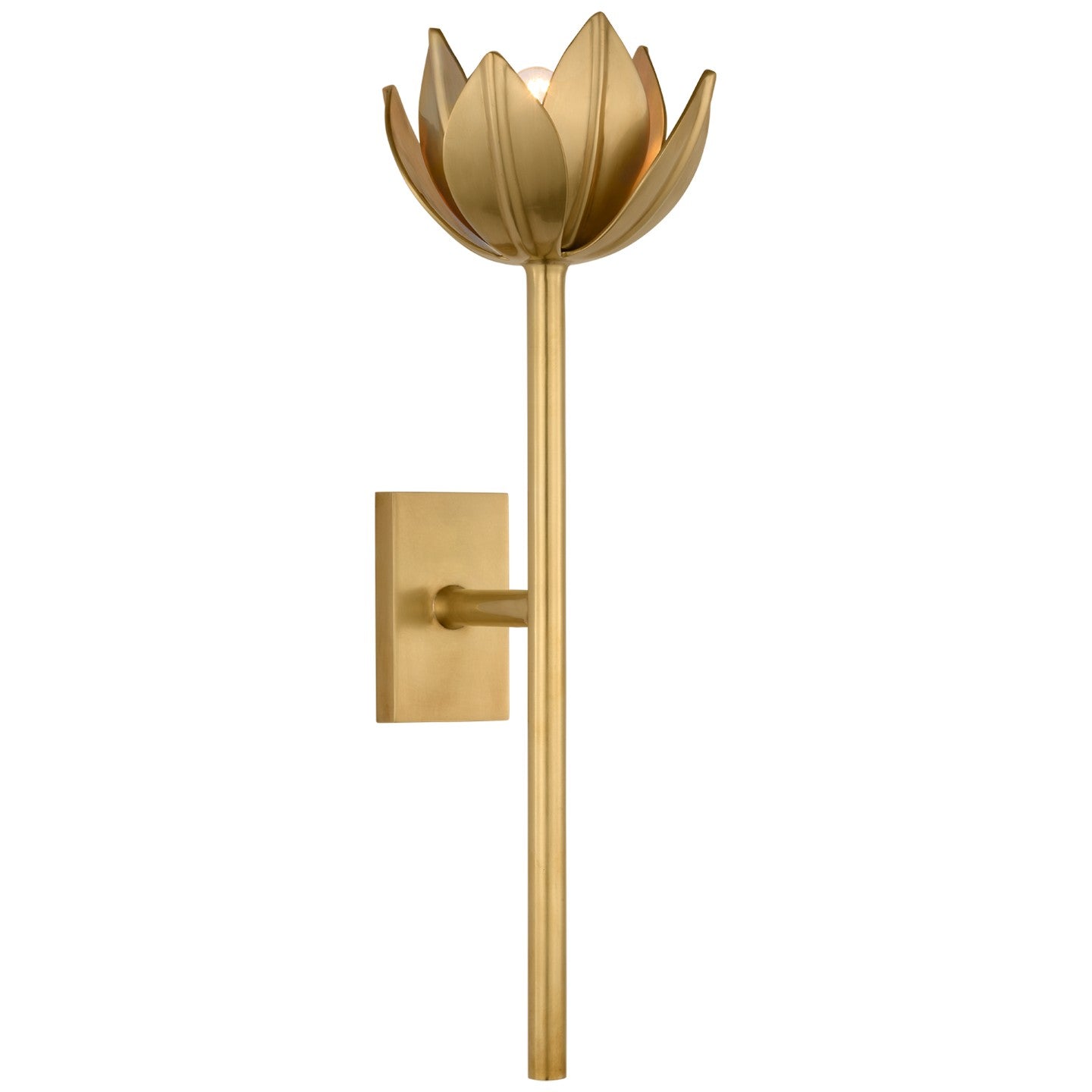 Visual Comfort Signature - JN 2002AB - One Light Wall Sconce - Alberto - Antique-Burnished Brass