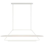 Visual Comfort Signature - KW 5107WHT - LED Linear Pendant - Teline - Matte White