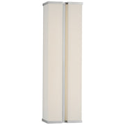 Visual Comfort Signature - PCD 2250PN/L - LED Wall Sconce - Vernet - Polished Nickel and Linen