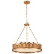 Visual Comfort Signature - SK 5206GI-FA - LED Chandelier - Leslie - Gilded Iron