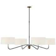 Visual Comfort Signature - TOB 5350BZ/HAB-L - LED Chandelier - Canto - Bronze and Brass