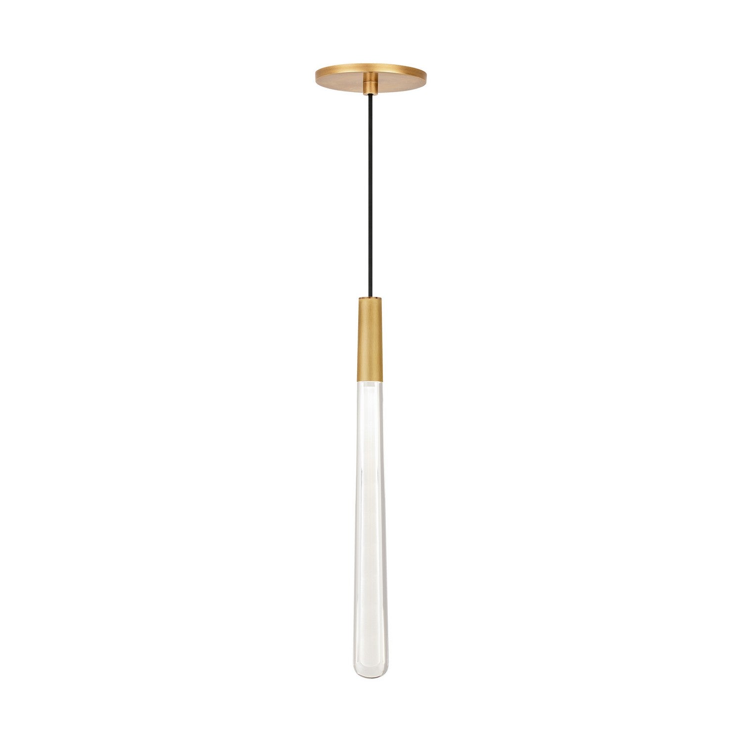 Visual Comfort Modern - 700TRSPPYLC1RNB-LED930 - LED Pendant - Pylon - Natural Brass