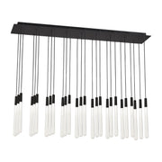 Visual Comfort Modern - 700TRSPPYLC27TB-LED277 - LED Chandelier - Pylon - Nightshade Black