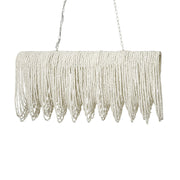 Palecek - 2387-79 - Four Light Chandelier - Brooke - Off-White