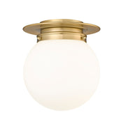 Z-Lite - 7505F9-HBR - One Light Flush Mount - Calhoun - Heritage Brass