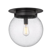 Z-Lite - 7506F13-MB - One Light Flush Mount - Calhoun - Matte Black