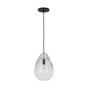 Visual Comfort Modern - SLPD279CB-L - LED Pendant - Alina - Nightshade Black