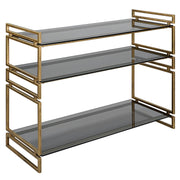 Uttermost - 22973 - Console Table - Stacked Up - Antiqued Gold
