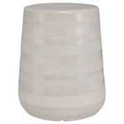 Uttermost - 22988 - Stool - Desert Plains - Matte White