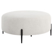 Uttermost - 23778 - Ottoman - Arles - Satin Black