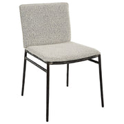 Uttermost - 23781 - Dining Chair - Jacobsen - Natural Aged Black Iron