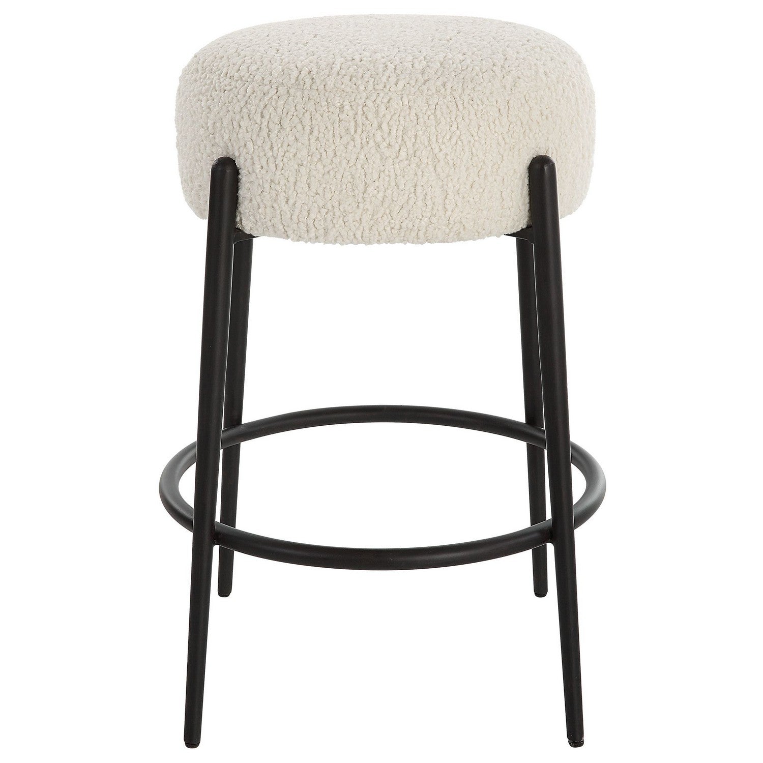 Uttermost - 23783 - Counter Stool - Arles - Satin Black