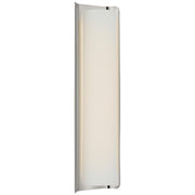 Visual Comfort Signature - WS 2076PN/L - LED Wall Sconce - Penumbra - Polished Nickel and Linen