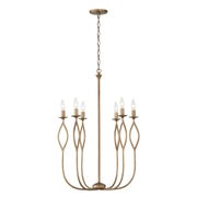 Capital Lighting - 452561ML - Six Light Chandelier - Cohen - Mystic Luster