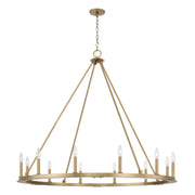 Capital Lighting - 4912AD - 12 Light Chandelier - Pearson - Aged Brass