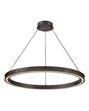 Fredrick Ramond - FR41476SK - LED Chandelier - Althea - Satin Black