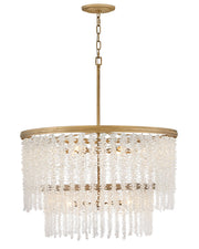 Fredrick Ramond - FR41498BNG - LED Chandelier - Rubina - Burnished Gold