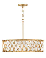Fredrick Ramond - FR41505PI - LED Chandelier - Estie - Piastra Gold