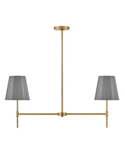 Lark - 83445LCB-FY - LED Linear Chandelier - Blake - Lacquered Brass