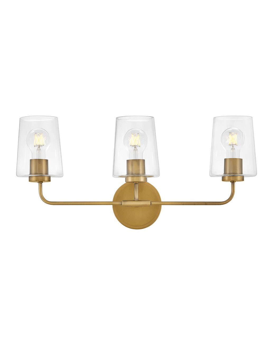 Lark - 853453HB-CL - LED Vanity - Kline - Heritage Brass