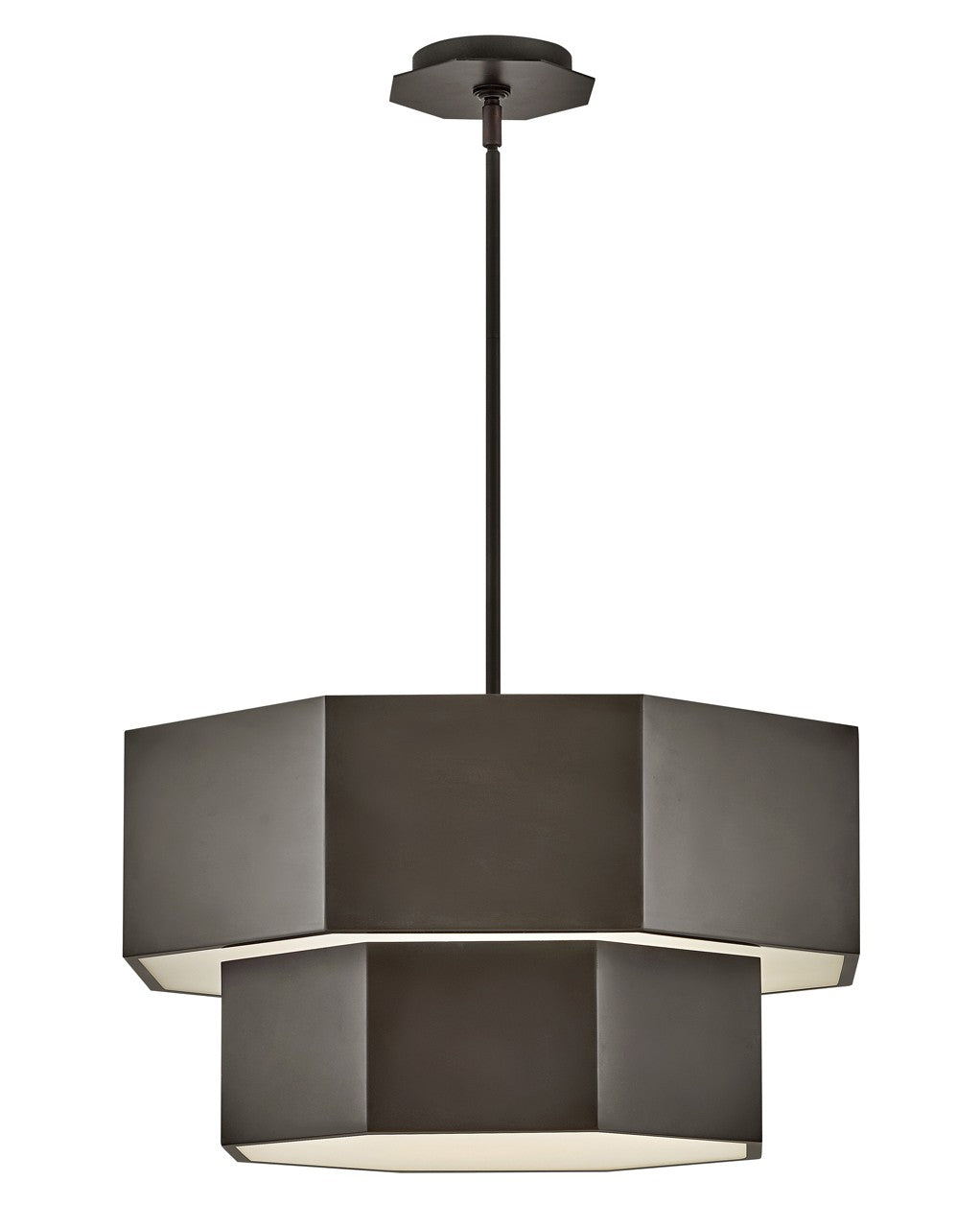 Hinkley - 46994BX - LED Chandelier - Facet - Black Oxide