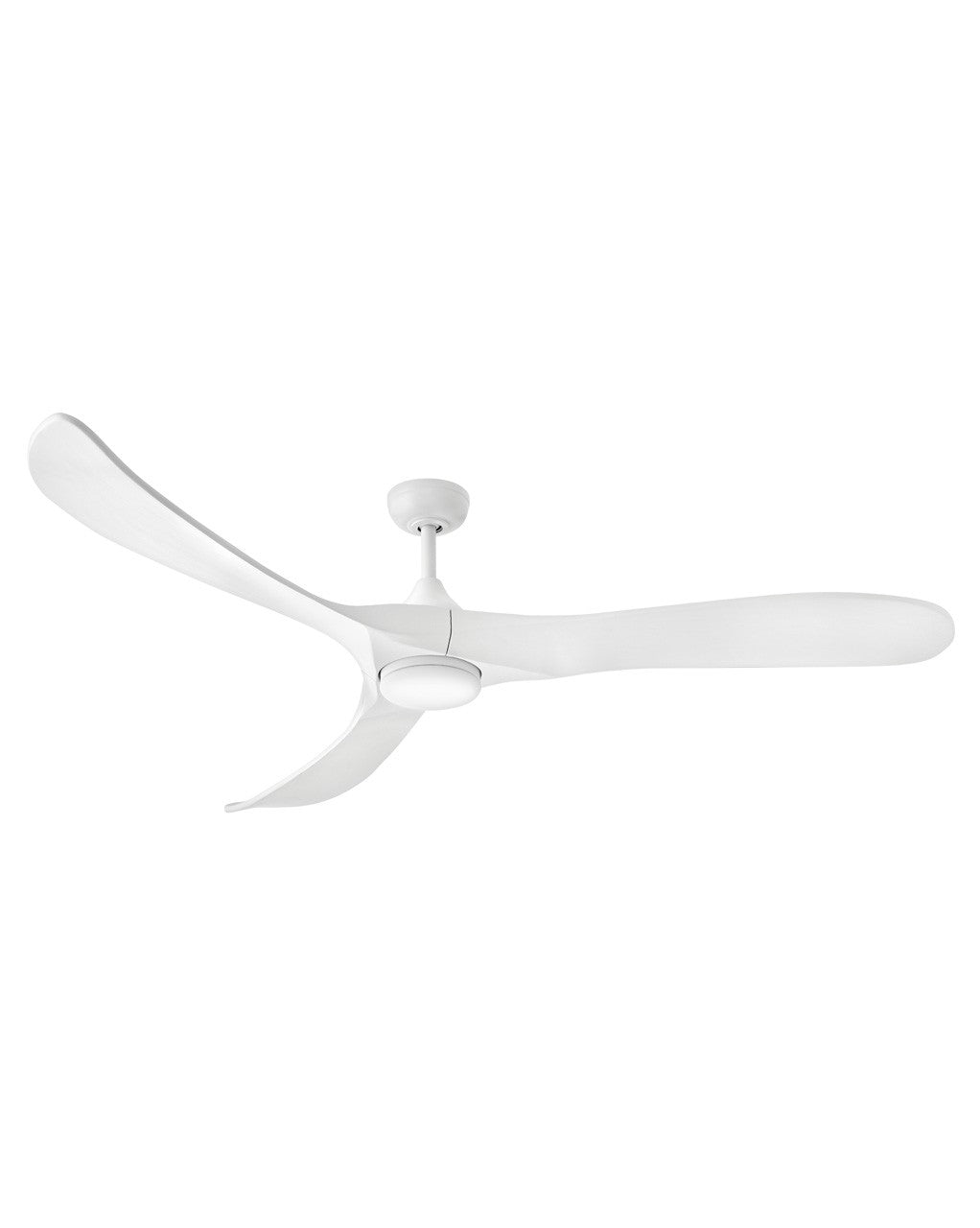 Hinkley - 903872FWW-LDD - 72"Ceiling Fan - Swell Illuminated - Matte White