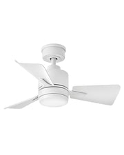 Hinkley - 906030FMW-LDA - 30"Ceiling Fan - Atom - Matte White