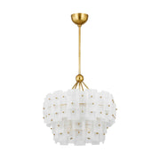 Troy Lighting - F2124-VGL - Six Light Chandelier - Jacik - Vintage Gold Leaf