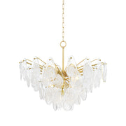 Hudson Valley - 8315-AGB - 15 Light Chandelier - Darcia - Aged Brass