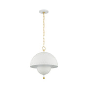 Mitzi - H885702-AGB/SWH - Two Light Pendant - Jojo - Aged Brass/Soft White
