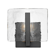 Golden - 3164-1W BLK-HWG - One Light Wall Sconce - Aenon - Matte Black