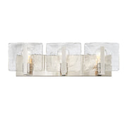 Golden - 3164-BA3 PW-HWG - Three Light Bath Vanity - Aenon - Pewter