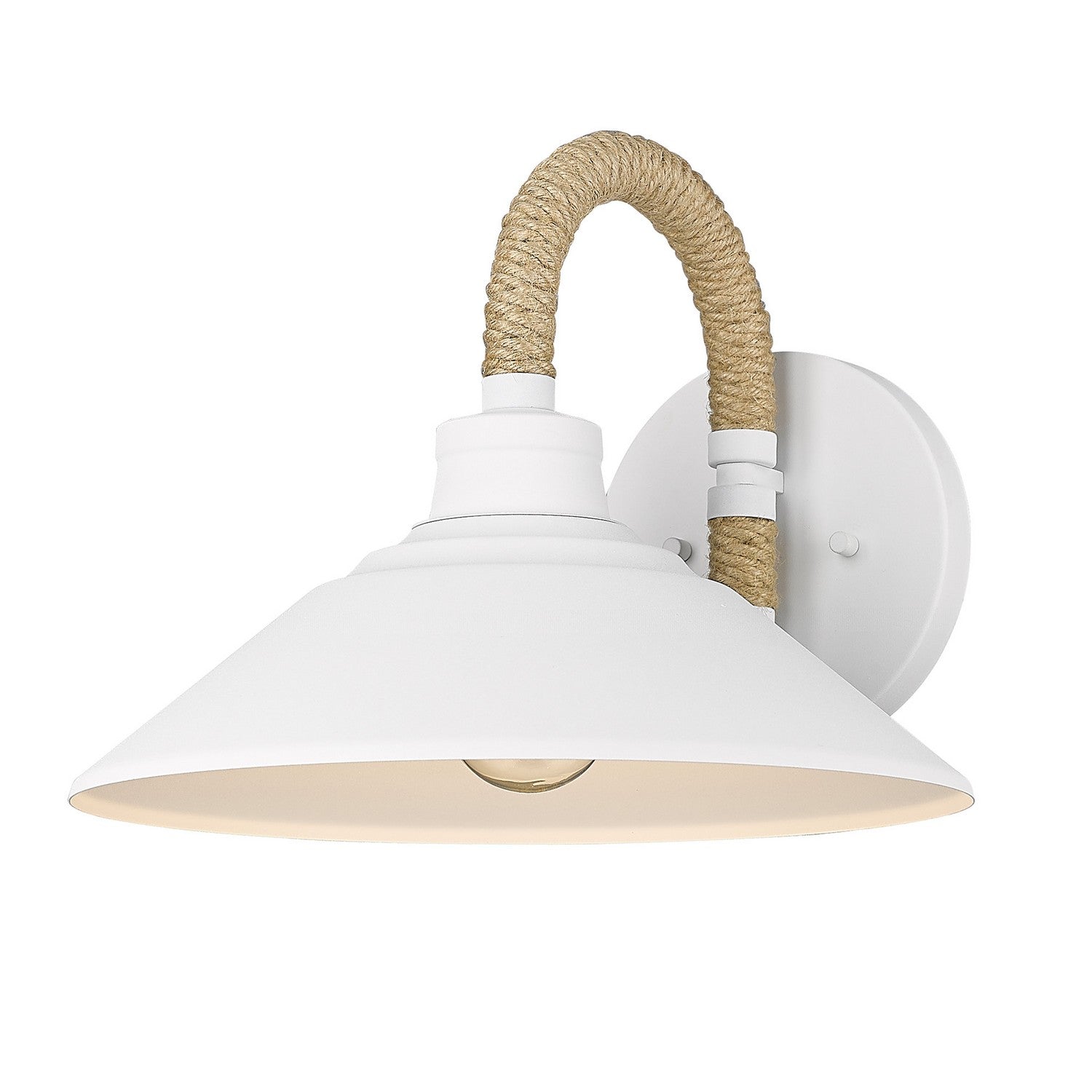 Golden - 3318-1W NWT - One Light Wall Sconce - Journey - Natural White