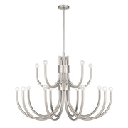 Savoy House - 1-6682-15-SN - 15 Light Chandelier - Sorrento - Satin Nickel
