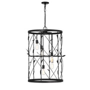Savoy House - 3-6599-5-89 - Five Light Pendant - Lexington - Matte Black
