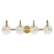 Savoy House - 8-3981-4-322 - Four Light Bathroom Vanity - Addison - Warm Brass