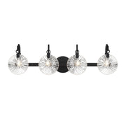 Savoy House - 8-3981-4-BK - Four Light Bathroom Vanity - Addison - Matte Black